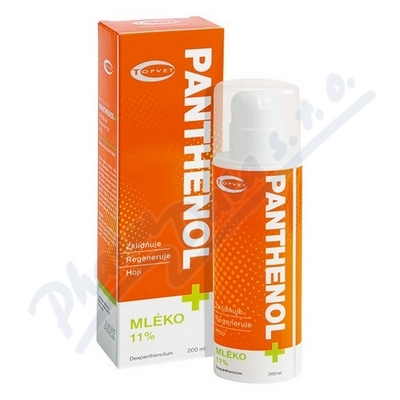 TOPVET Panthenol+ Mléko 11% 200ml