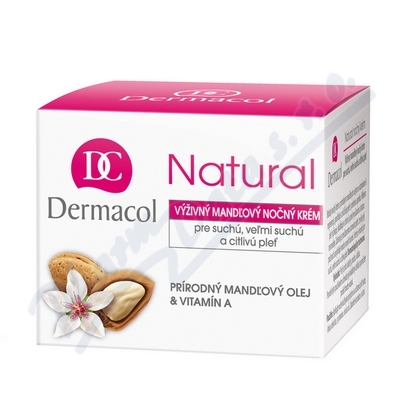 Dermacol Natural výživný mandlový noční krém 50ml