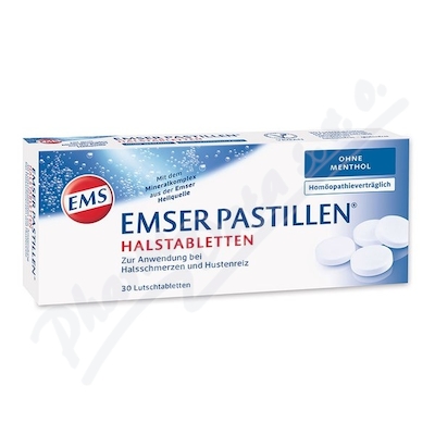 Emsské pastilky bez mentolu 30ks