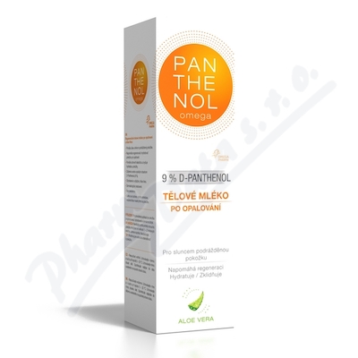 Panthenol Omega tělové mléko Aloe vera 9% 250ml