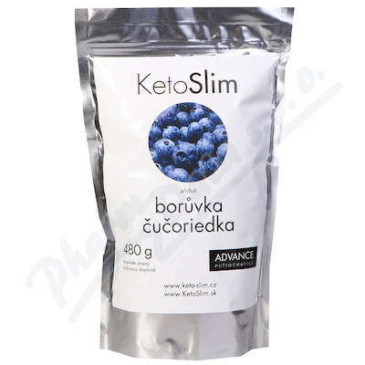 ADVANCE KetoSlim - příchuť borůvka 480 g