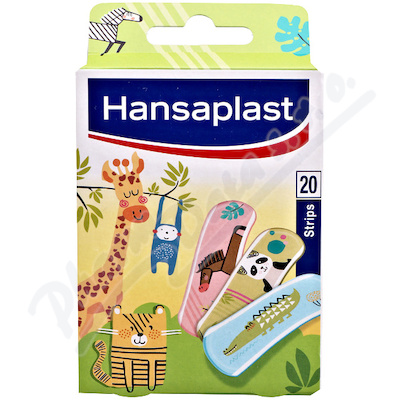 Hansaplast Kids náplast zvířátka 20ks