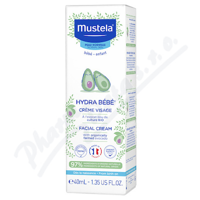 Mustela Hydratační krém na obličej 40ml repack