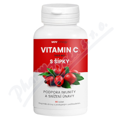 MOVit Vitamin C 1000mg se šípky tbl.90