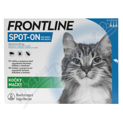 Frontline Spot On Cat pipeta 3x0.5ml