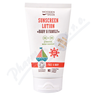 WoodenSpoon Opalovací tělové mléko SPF50 150ml