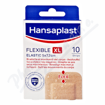 Hansaplast Flexible náplast elastická XL 10ks