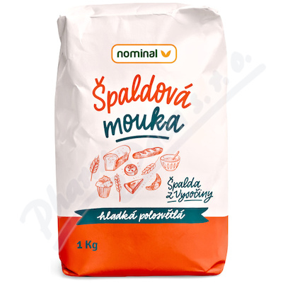 Nominal mouka špaldová hladká polosvětlá 1kg