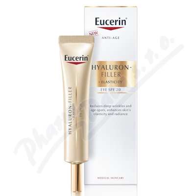 Eucerin HYALURON-FILLER+ELAST.oční krém SPF20 15ml