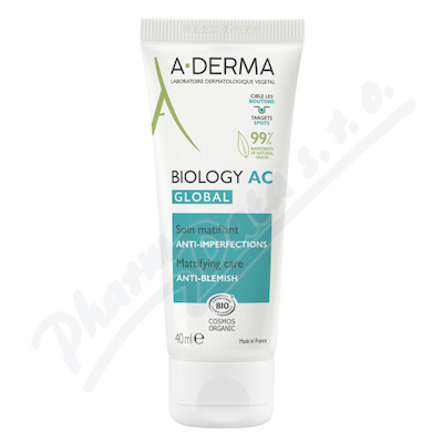 A-DERMA BIOLOGY AC Global Zmatňující péče 40ml