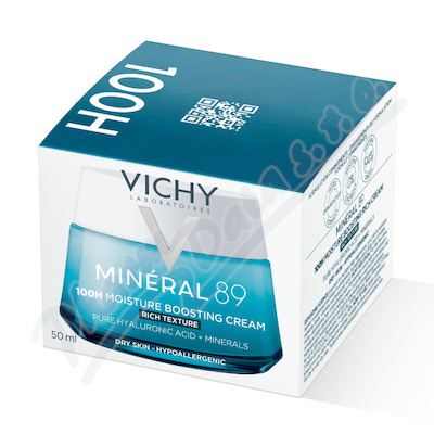 VICHY MINÉRAL 89 100h Hydratační krém RICH 50ml