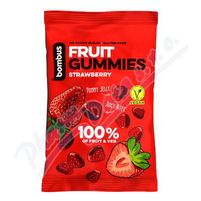 bombus Fruit 100% Gummies strawberry 35g