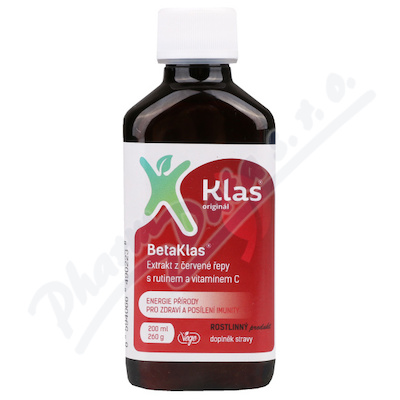 Klas BetaKlas extr.z čer.řepy rutin.a vit.C 200ml