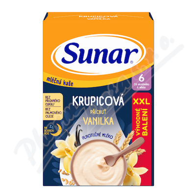 Sunar Ml.krupic.kaše Vanilka na dobrou noc 340g