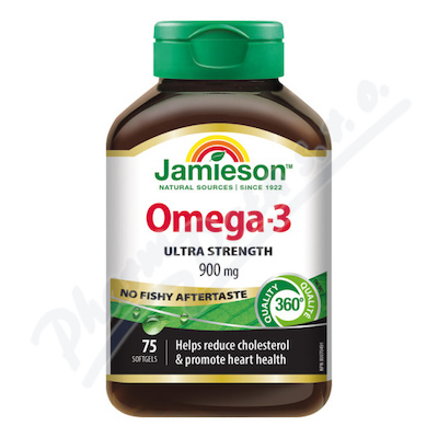 JAMIESON Omega-3 Ultra 900mg cps.75