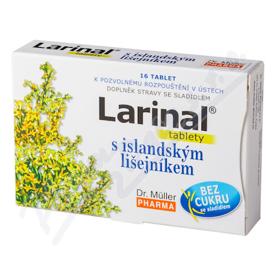 Larinal s islandským lišejníkem tbl.16 Dr.Müller