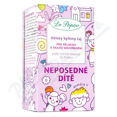 Dr.Popov Dětský bylinný čaj-Neposedné dítě 20x1.5g