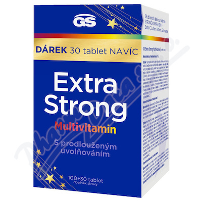 GS Extra Strong Multivitamin tbl.100+30 dárek