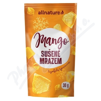 Allnature Mango sušené mrazem 30g