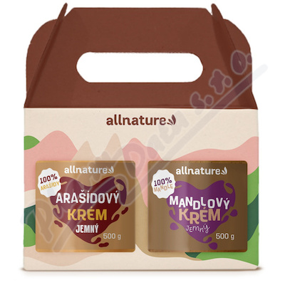 Allnature Oříškové krémy dárková sada