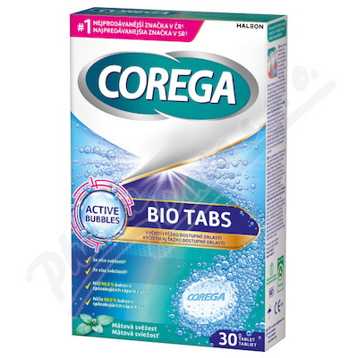 Corega Bio Tabs čisticí tablety 30ks