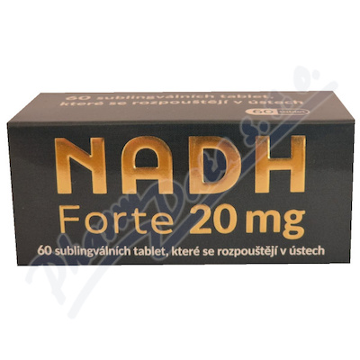 NADH Forte 20mg sublingvální tbl.60