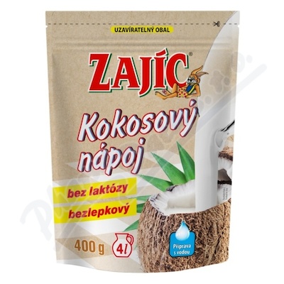 Kokosový nápoj Zajíc sáček 400g DOYPACK