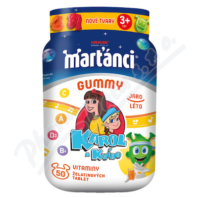 Marťánci Gummy Karol&Kvído jaro-léto tbl.50