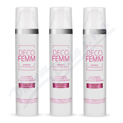 DecoFemm zpevňující formující gel poprsí 3x100ml