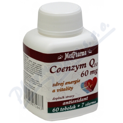 MedPharma Coenzym Q10 60mg forte tob.67