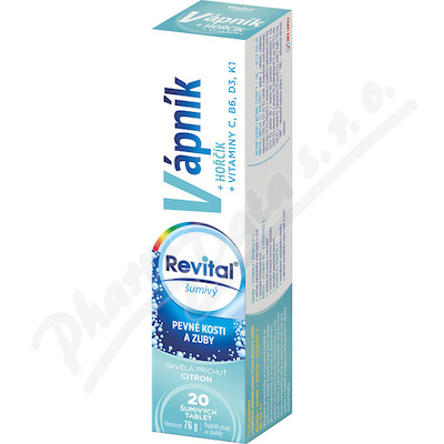 Revital Vápník+hořčík+vitaminy tbl.eff.20