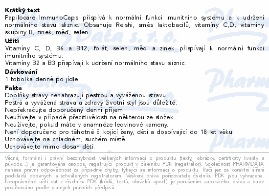 Papilocare Immunocaps cps.30